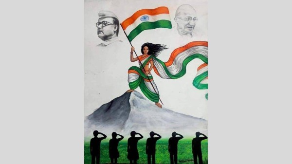 Creative Independence Day board decoration ideas for school and library