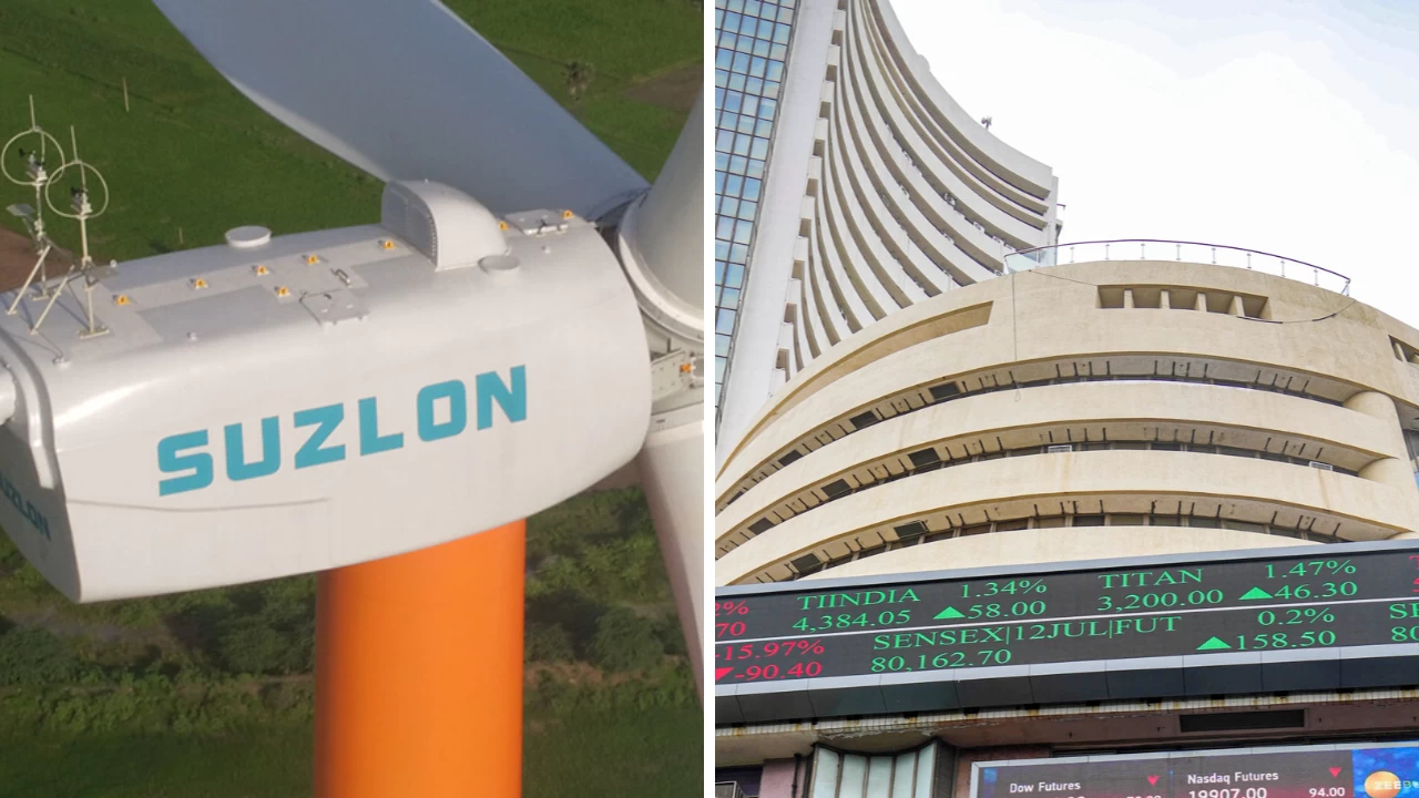 Suzlon shares in news on August 13, 2025