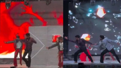 Toronto-based performers recreate iconic scene from 'Om Shanti Om'.