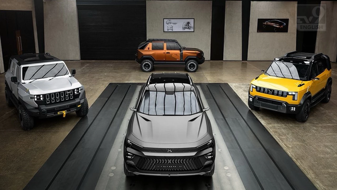 Mahindra unveil Vision S, T, X, SXT