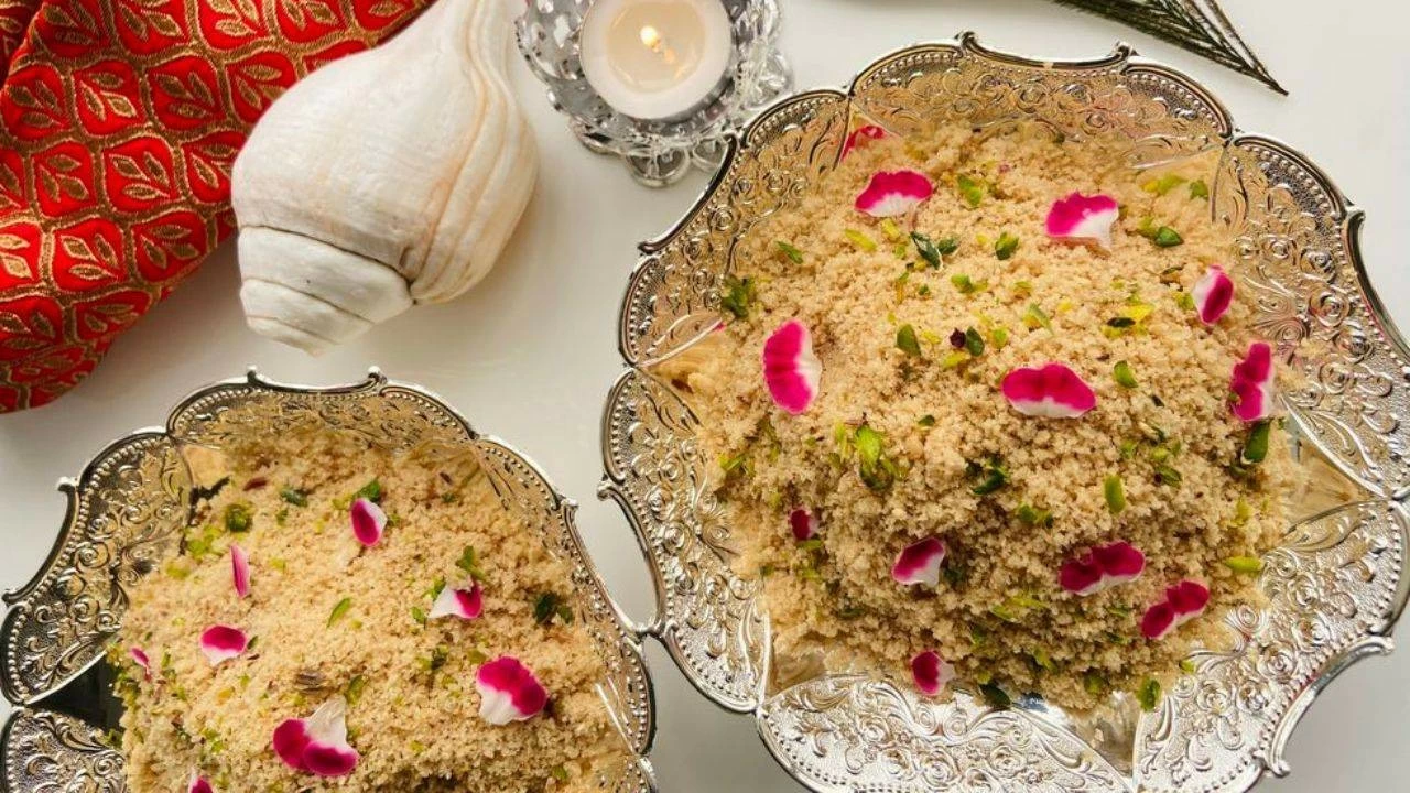 Janmashtami special panjiri prasad recipe 