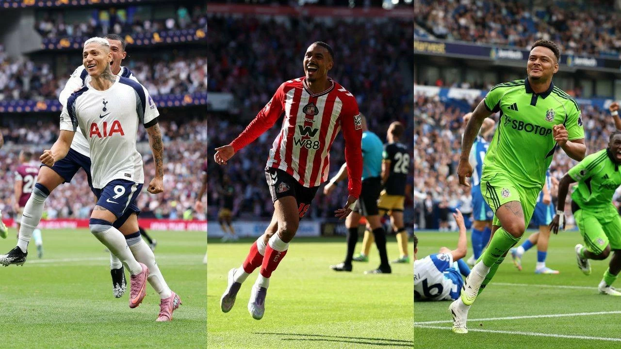 Tottenham Hotspur defeated Burnley 3-0, Sunderland thrashed West Ham, and Fulham grab a late draw against Brighton.