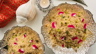 Janmashtami special panjiri prasad recipe 