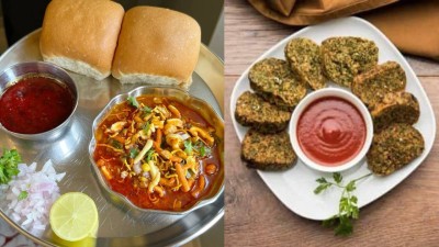 Snack on Maharashtrian kothimbir vadi and mishal pav to cheer up on a rainy day