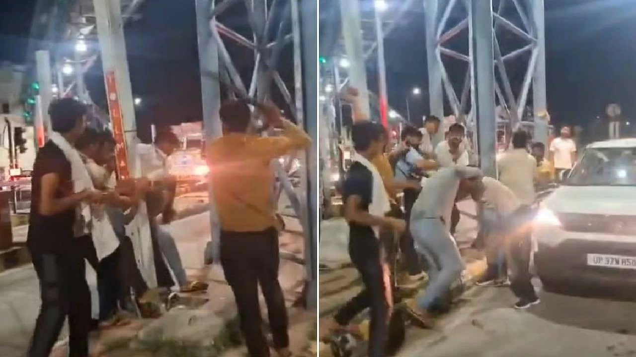 An Indian Army soldier was brutally assaulted by toll plaza employees at the Bhuni toll plaza in Meerut, Uttar Pradesh. 