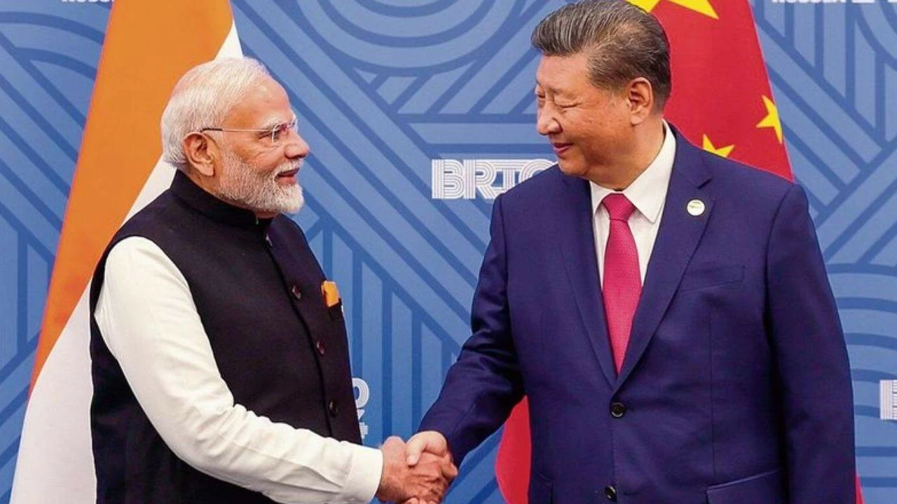 File photo of Prime Minister Narendra Modi and Chinese President Xi Jinping at the 2024 BRICS summit in Russia.