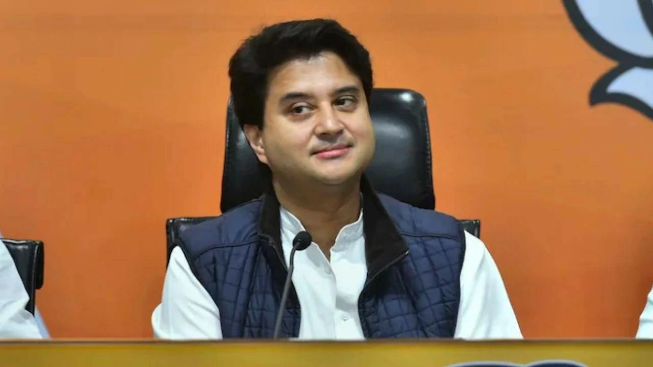 Union communications minister Jyotiraditya Scindia