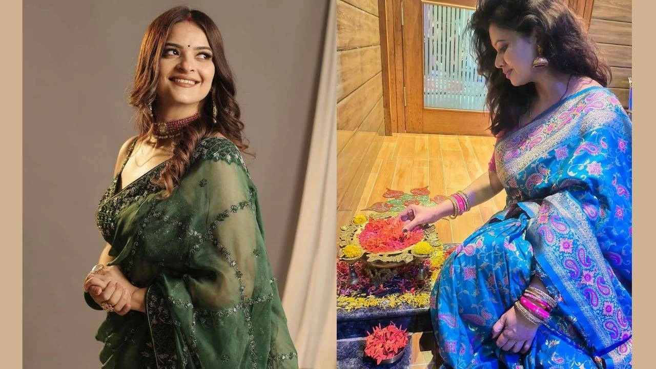 Stunning ethnic sarees to flaunt on Hartalika Teej 2025