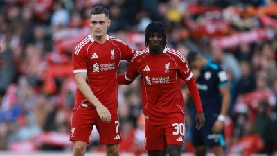 Liverpool defender Jeremie Frimpong ruled out until after international break. 