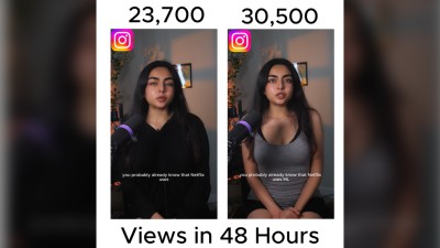 Influencer Zara Dar tested the “tank-top effect”.