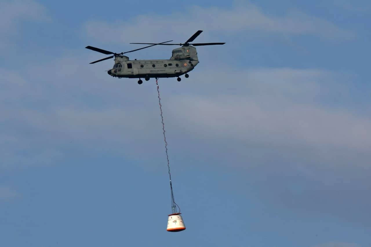 The Indian Space Research Organisation (ISRO) has successfully conducted its first Integrated Air Drop Test (IADT-01)