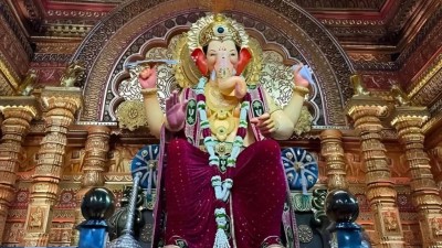 Ganesh Chaturthi 2025: First look of Mumbai's Lalbaugcha Raja wins hearts