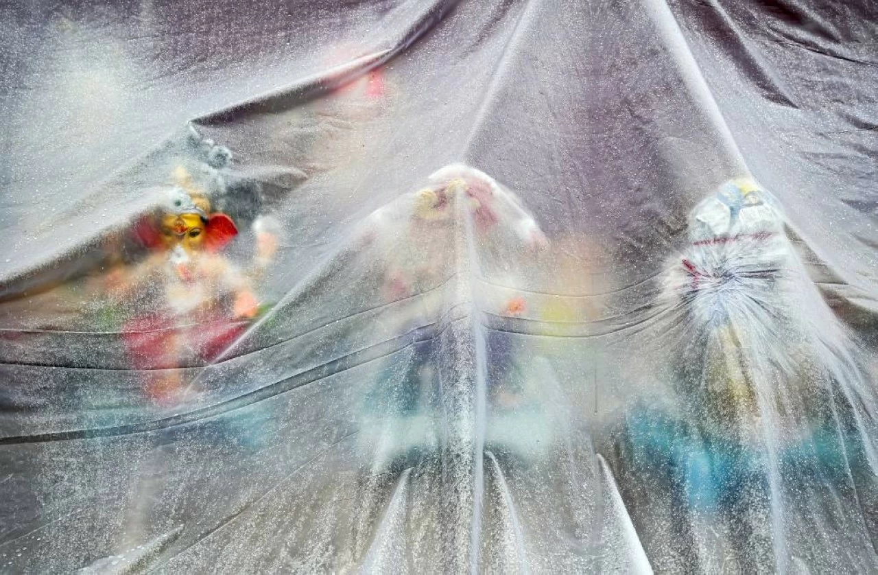 Mumbai braces for heavy rains as Ganesh Chaturthi begins under yellow alert.