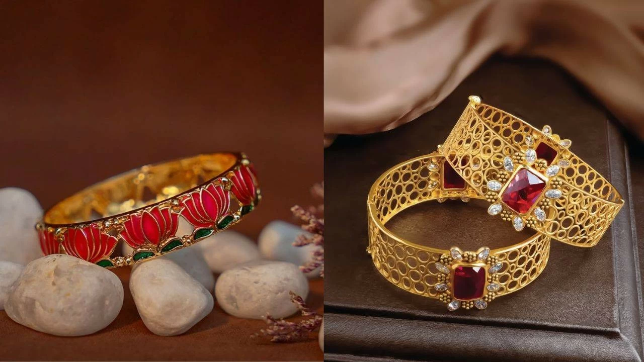 Slay your Onam look with these stunning bangle sets
