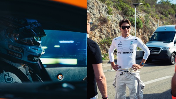 George Russell was part of 17 professional drivers from AMG’s GT3 motorsport programme