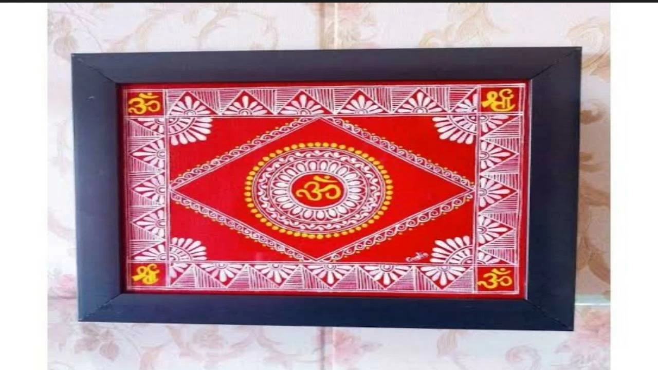 Aipan art in Uttarakhand is one among the handicraft items being exported to US