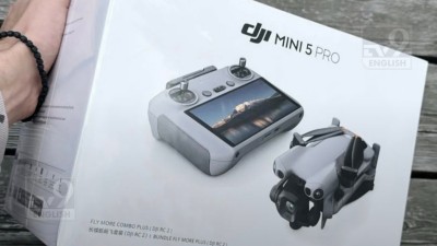 DJI Mini 5 Pro retail box leak reveals RC2 controller, 52-minute batteries | Image Source: X(Twitter)