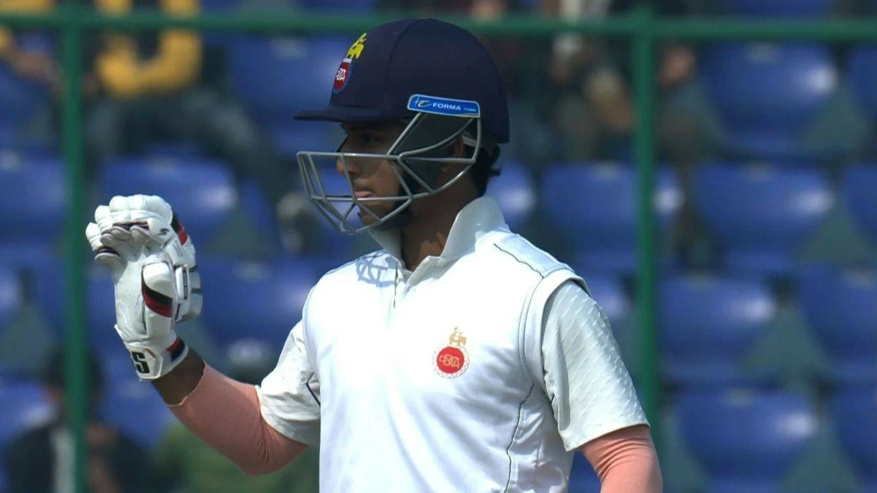 Ayush Badoni smashed double ton against East Zone in Duleep Trophy 2025 quarterfinal.