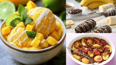 Indulge in these healthy fruit-based desserts to satisfy your cravings
