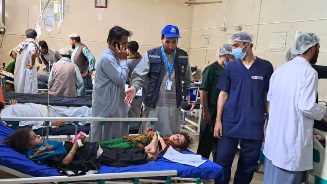 The Defence Ministry has flown 30 doctors and 800kg (1,764 pounds) of medicine into Kunar to support hospitals overwhelmed with casualties ( Image Credit: @WHOAfghanistan)