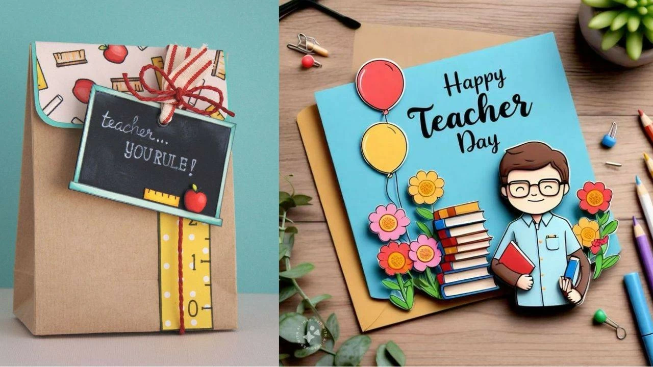 Teachers' Day 2025: DIY Handmade Card Ideas for your teachers