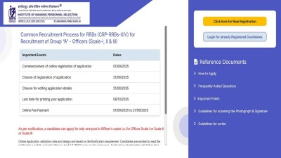 IBPS RRB recruitment 2025 