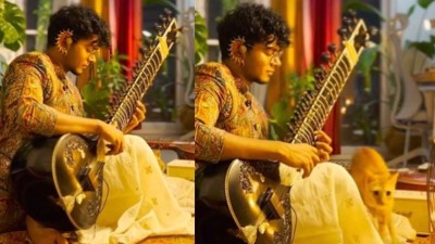 Microsoft employee's sitar rendition garners internet's love.