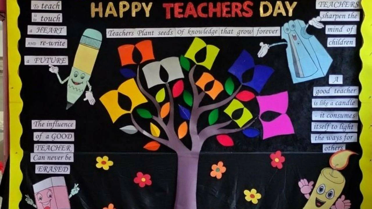 Creative board decoration ideas to appreciate your teachers