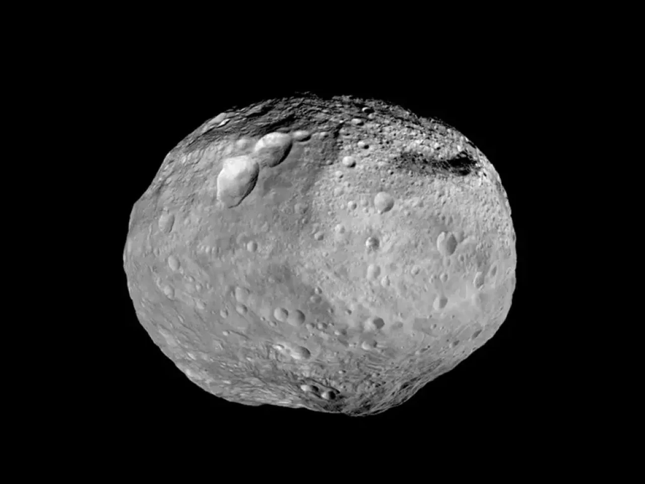 Asteroid Vesta is nearly massive enough to assume a spherical shape due to hydrostatic equilibrium. 