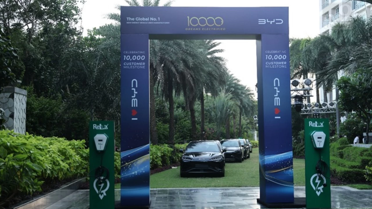 BYD India hits 10,000 EV deliveries, amidst steady EV demand