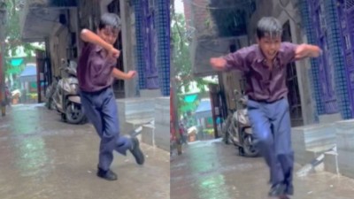 Little_boy_dances_his_heart_out_to_'Jab_Bhi_Koi_Haseena'_in_the_rain