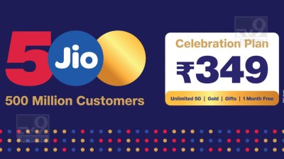 Jio hits 500 million users, announces 9th anniversary celebration offers.