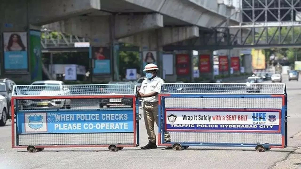 Traffic restrictions have been imposed across Hyderabad from Sept 6 to Sept 7. 