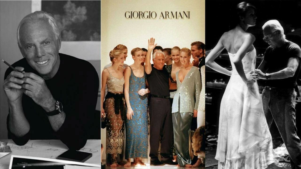 Giorgio Armani passed away at the age of 91 yesterday, after a long struggle with illness. 