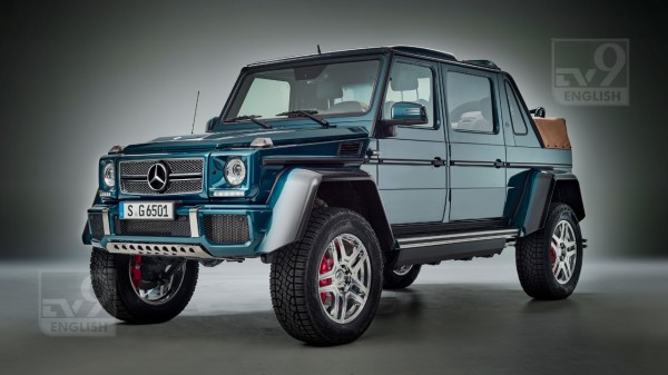 The 621bhp Mercedes-Maybach G650 Landaulet - 2017 | Source: Mercedes