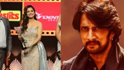 Sudeep, Ashika Ranganath take top honours at SIIMA Awards 2025