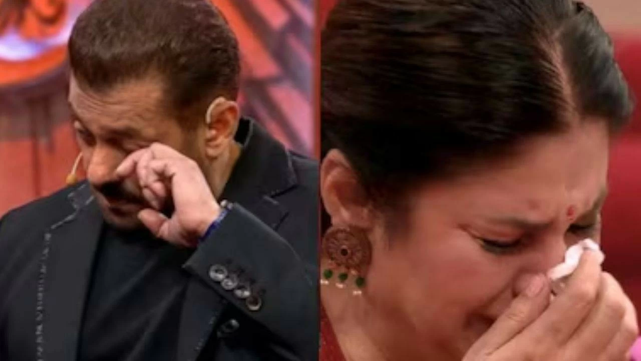 Bigg Boss 19: Salman Khan breaks down in tears as Kunickaa Sadanand’s son reveals her past struggles