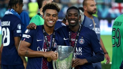 PSG’s Ousmane Dembele and Desire Doue are out for six weeks due to injuries.