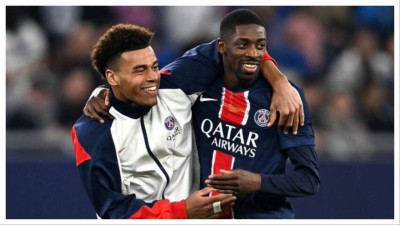 Ousmane Dembele and Desire Doue injured while playing for France.
