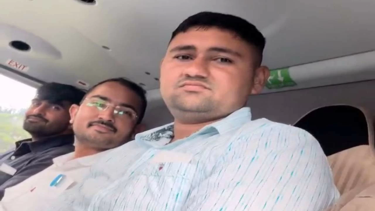 Four B.Ed students from Rajasthan took a helicopter from Haldwani to Munsiyari, Uttarakhand, after heavy rains and landslides blocked all roads