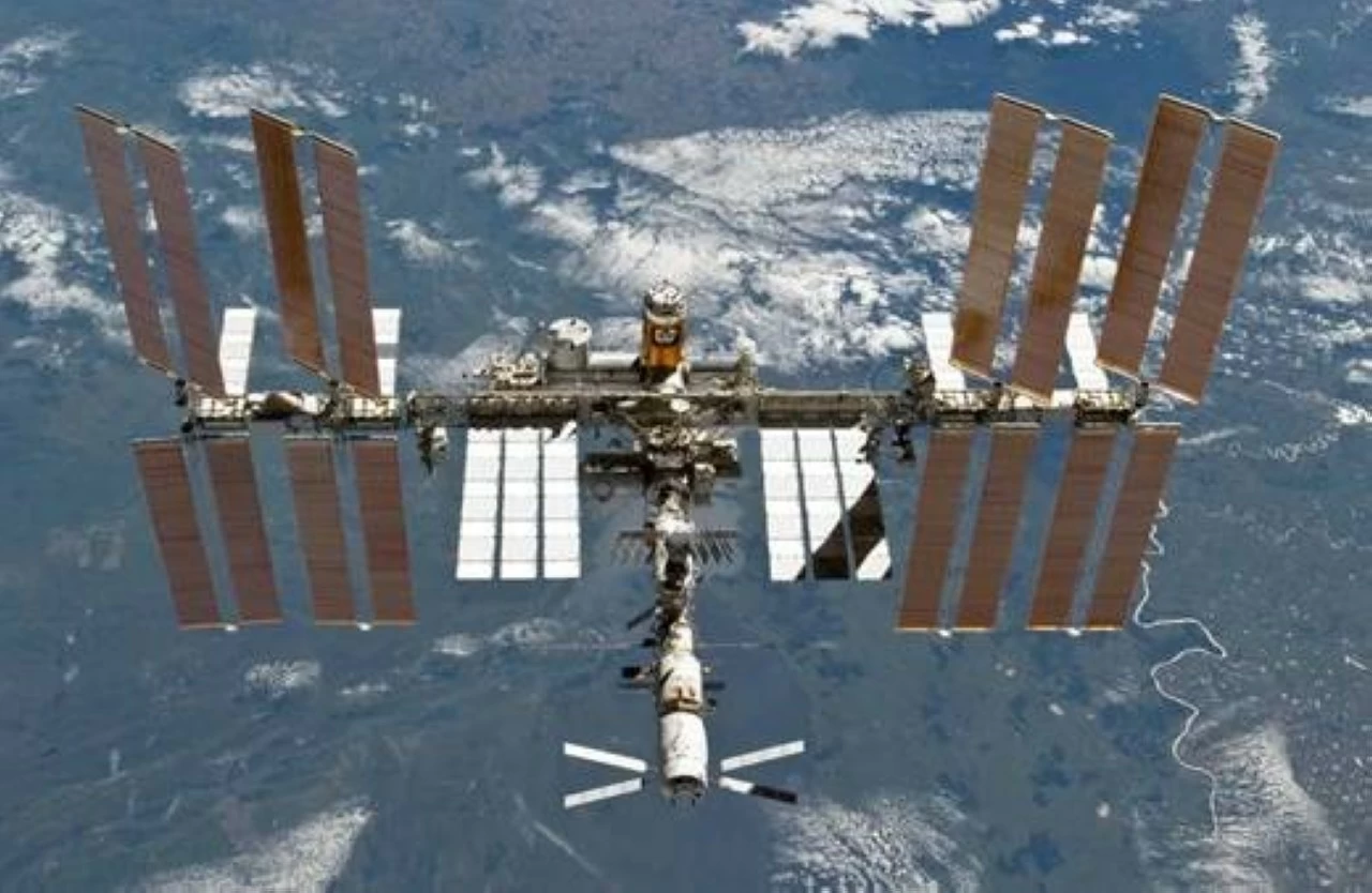 The International Space Station. 