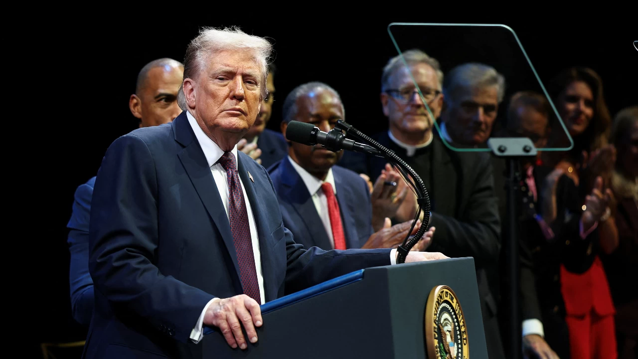 The letter is part of a 50th birthday album compiled in 2003 for Epstein, a powerful person and an erstwhile friend of Trump. (Photo credit: Reuters)