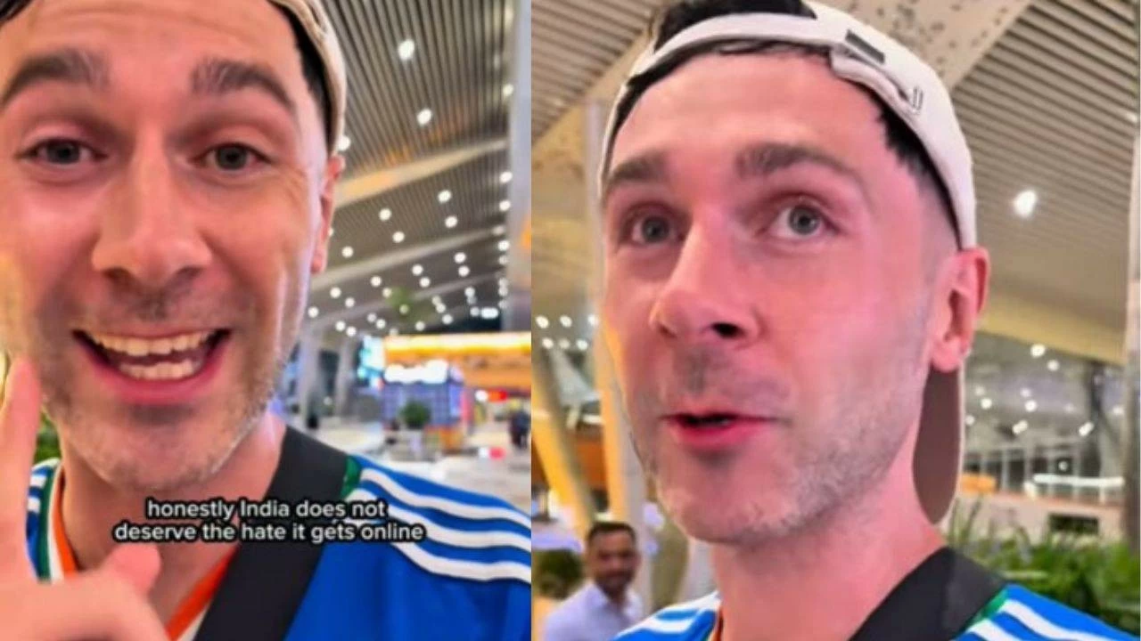 British vlogger says India doesn't deserve hate online in video.