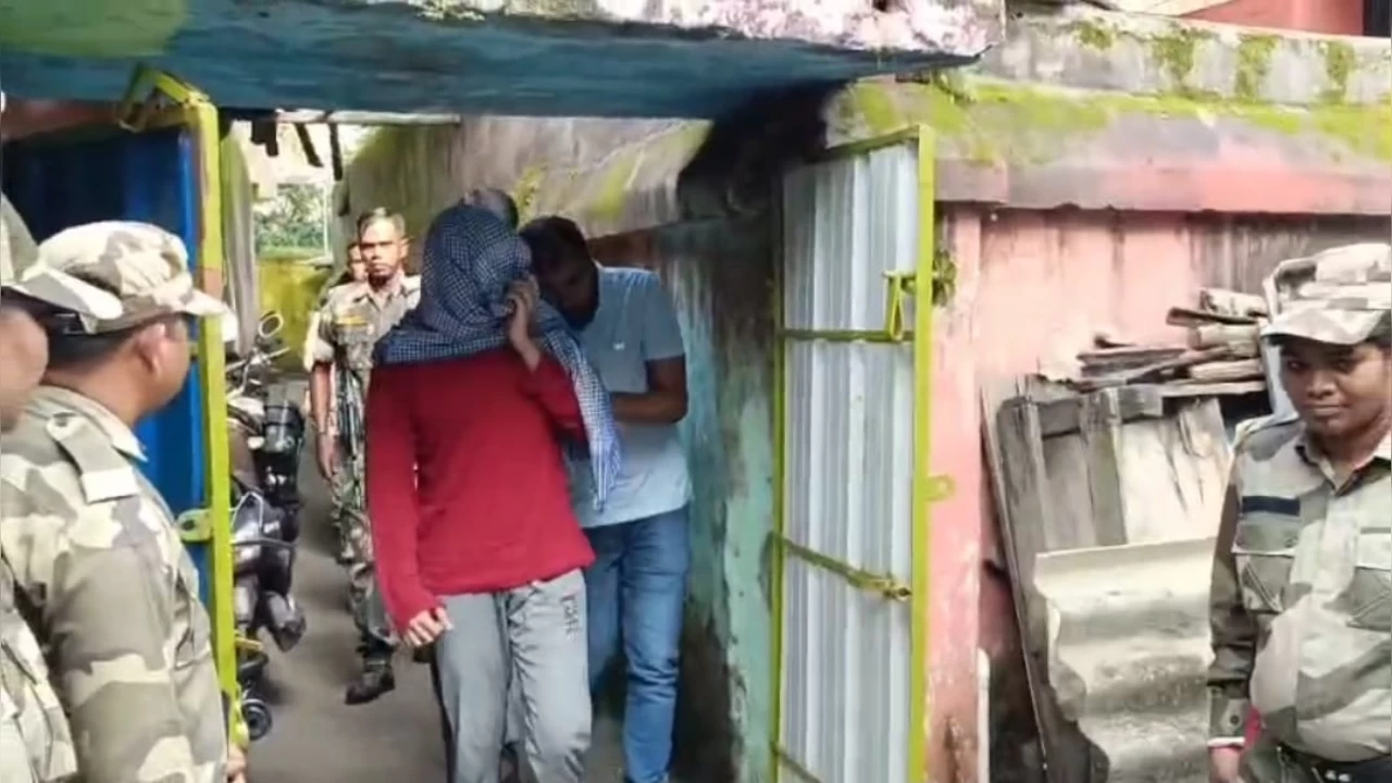 Danish is a resident of Petarwar in Bokaro district, and was arrested from a lodge in Islamnagar. (Photo credit: TV9 Network)