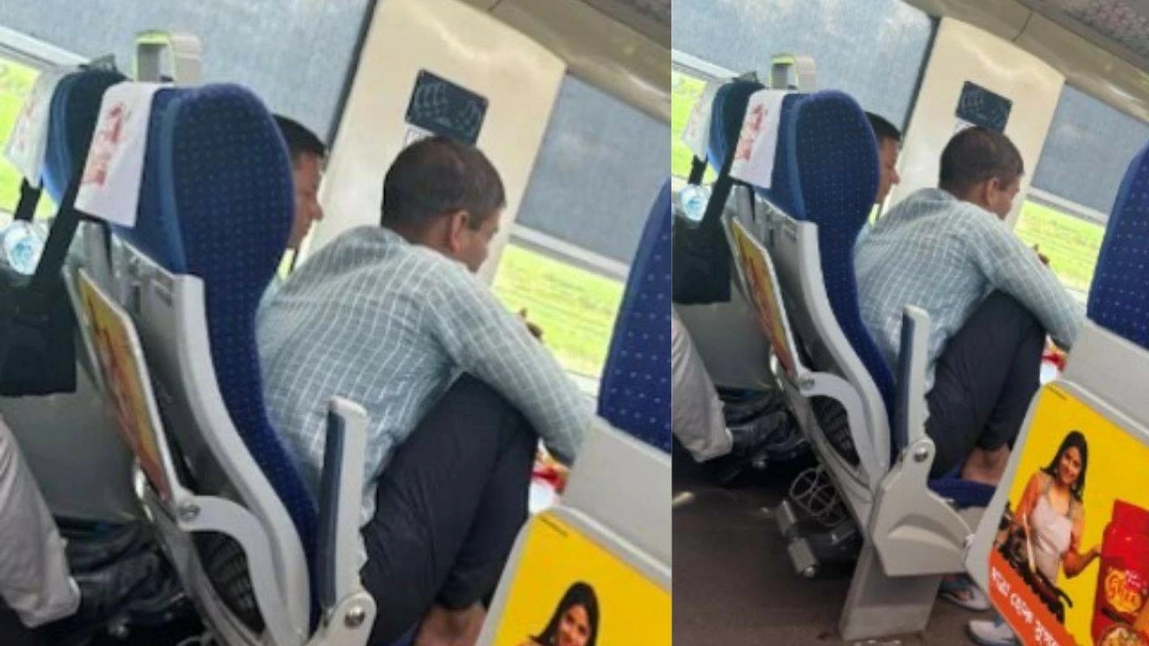 Vande Bharat passenger slammed for lack of civil sense.