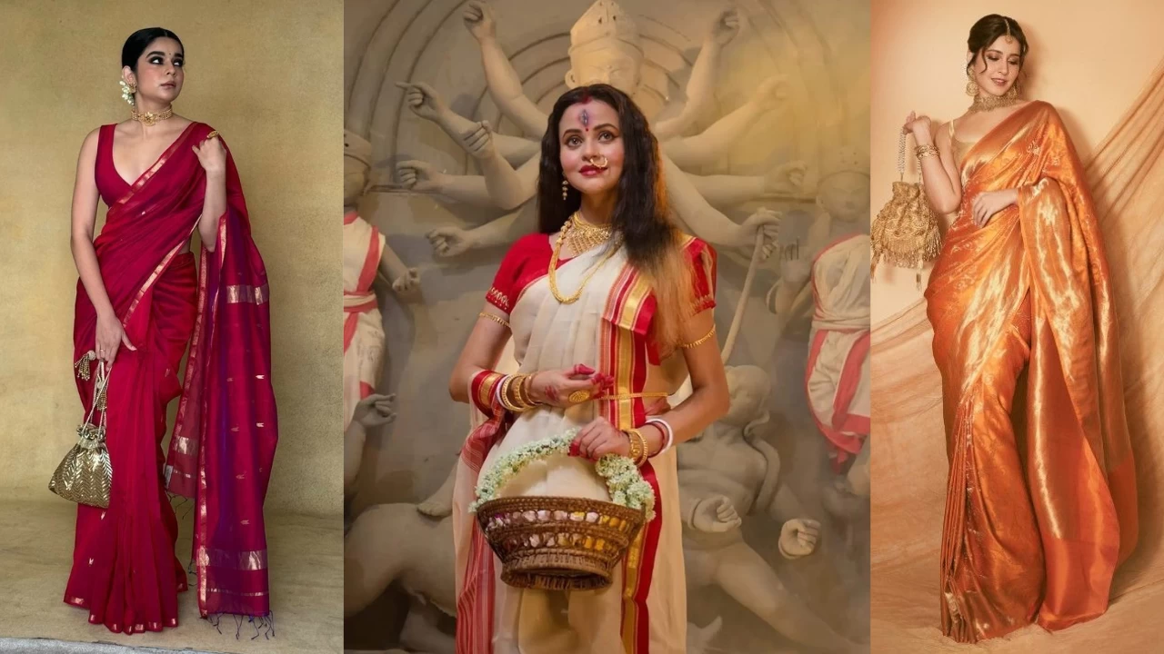 9 Gorgeous Saree Styles for Navratri 2025 to Slay the Festive Season