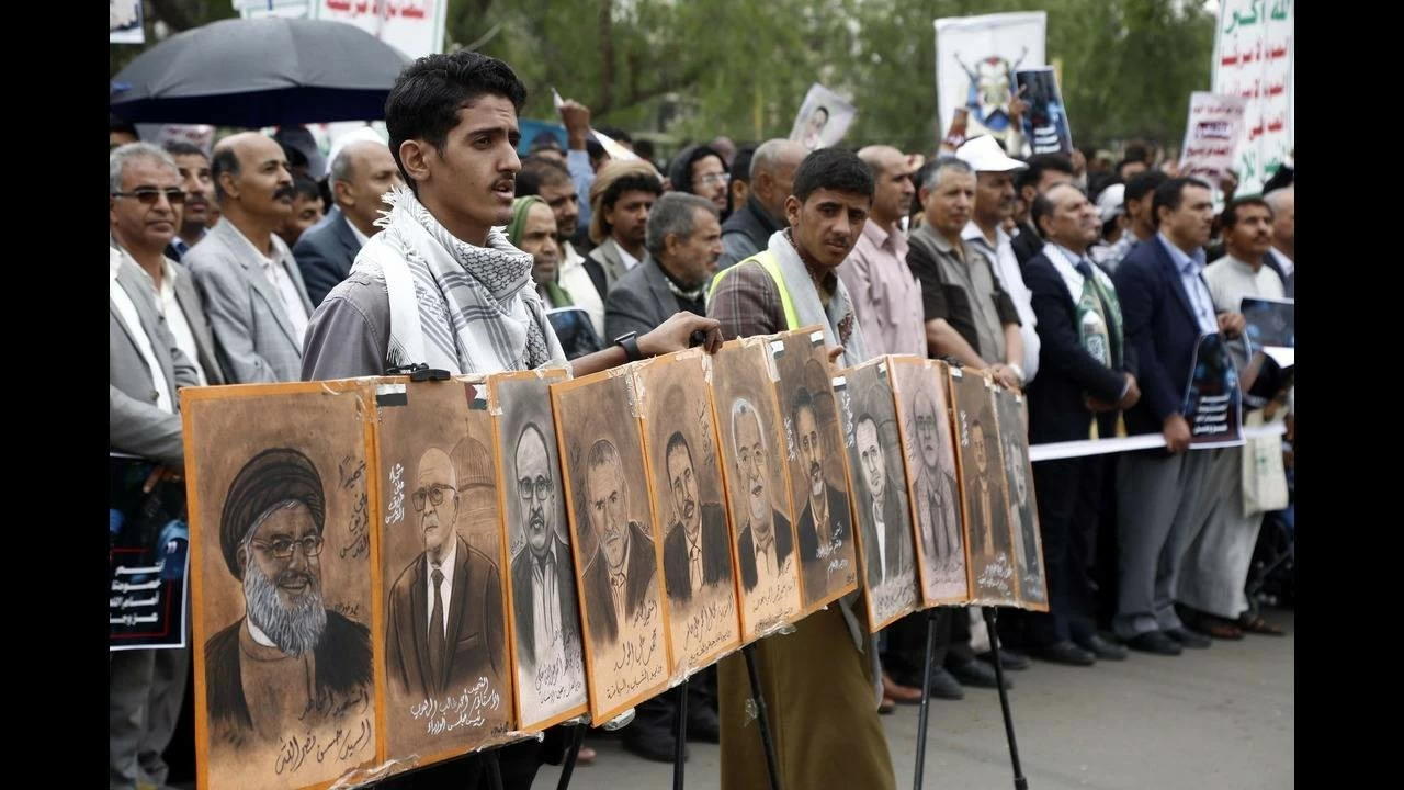 Protests against Israel's attack on Qatar.