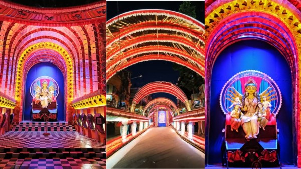 Hindustan Park Durga Puja Pandal 2024
