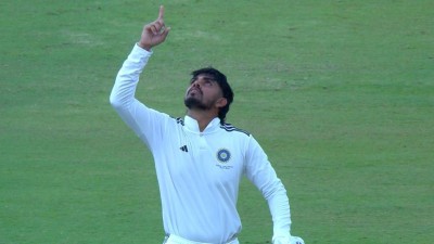 Yash Rathod registered his highest score in first-class cricket.
