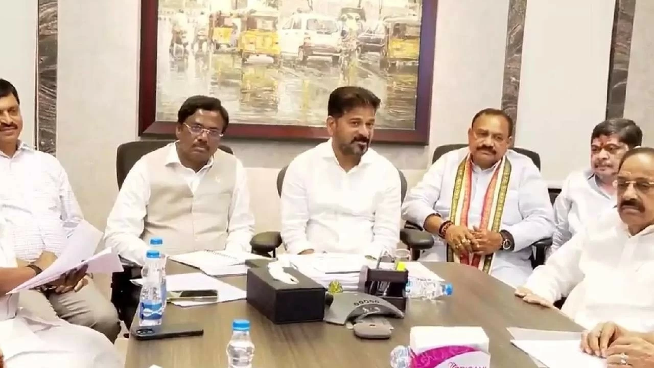 CM Revanth Reddy meets cabinet ministers to discuss Jubilee Hills bypoll.